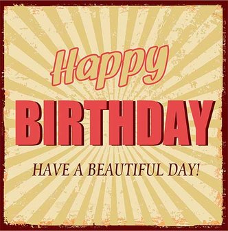 Happy Birthday - Beautiful Day