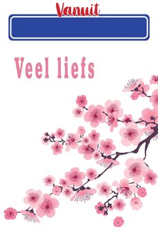 Veel liefs