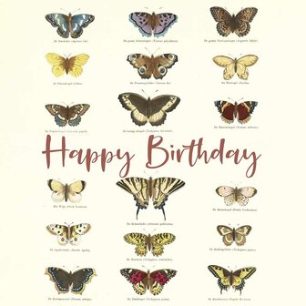 Butterflies - Happy Birthday