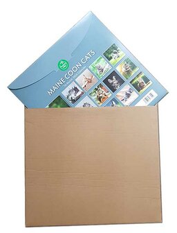 Kalender envelop verpakking - per 5 st.