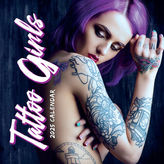 Tattoo Girls kalender 2025