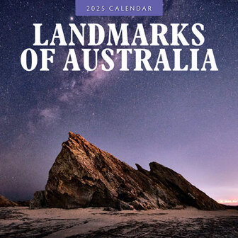 Landmarks of Australia kalender 2025