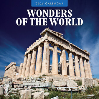 Wonders of the World kalender 2025