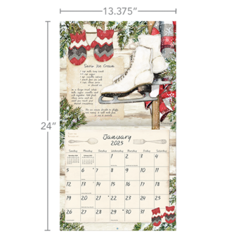 LANG Kalender 2025 American Kitchen 