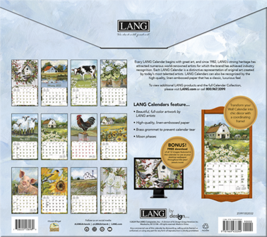 LANG Kalender 2025 Fields of Home