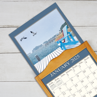 LANG Kalender 2025 Cottage Country 