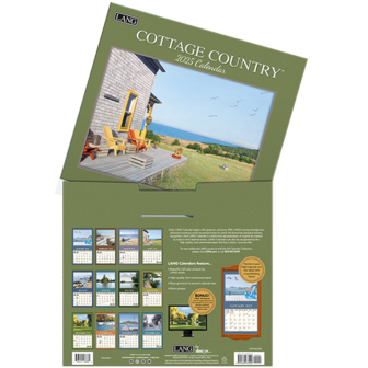 LANG Kalender 2025 Cottage Country 