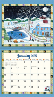 LANG Kalender 2025 Country Sampler