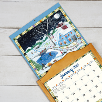 LANG Kalender 2025 Country Sampler