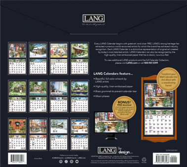 LANG Kalender 2025 Country Welcome