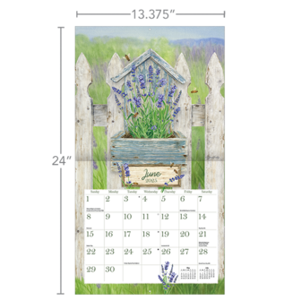 LANG Kalender 2025 Herb Garden 