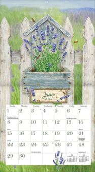 LANG Kalender 2025 Herb Garden 