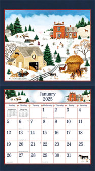 LANG Kalender 2025 Linda Nelson Stocks 