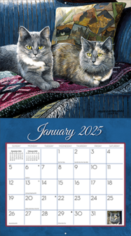 LANG Kalender 2025 Love of Cats