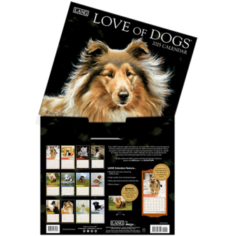 LANG Kalender 2025 Love of Dogs 