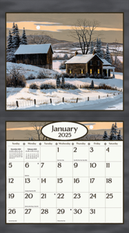 LANG Kalender 2025 Road Home