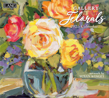 LANG Kalender 2025 Gallery Florals 