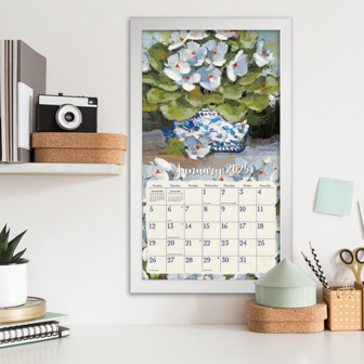 LANG Kalender 2025 Gallery Florals 