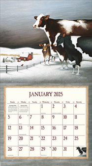 LANG Kalender 2025 Cows, Cows, Cows 