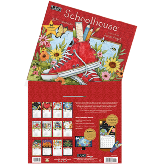 LANG Kalender 2025 Schoolhouse 