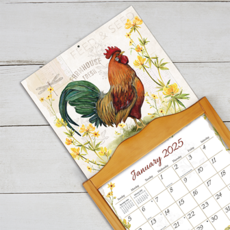 LANG Kalender 2025 Proud Rooster 