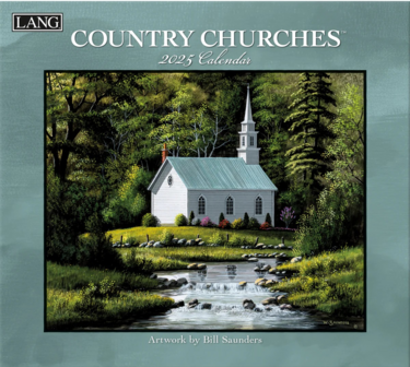 LANG Kalender 2025 Country Churches 