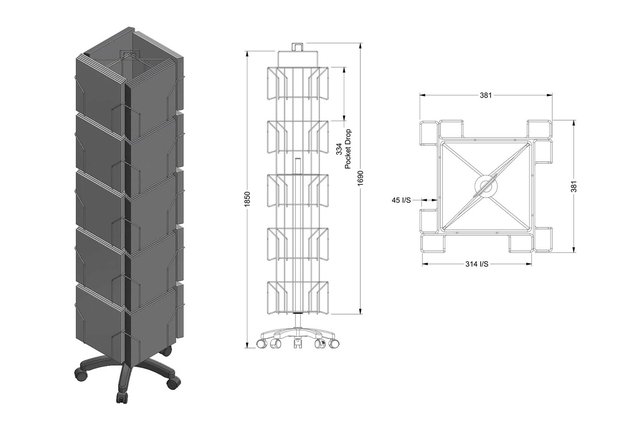 Kalender molen 28 vaks (pakket)