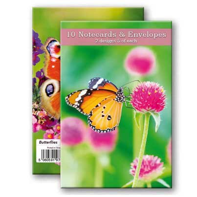 Butterflies notecards