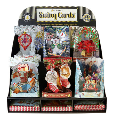 Swing Cards - 3D X-mas display