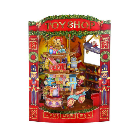 Swing Cards - Christmas Toy Shop