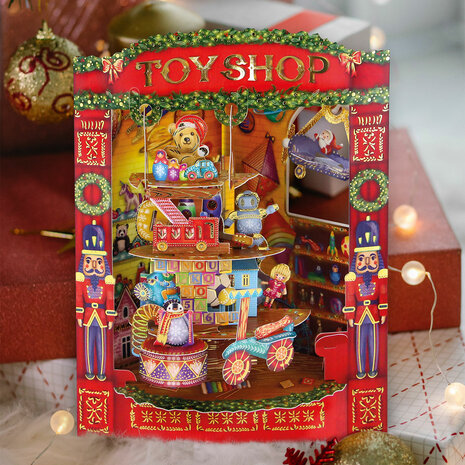 Swing Cards - Christmas Toy Shop