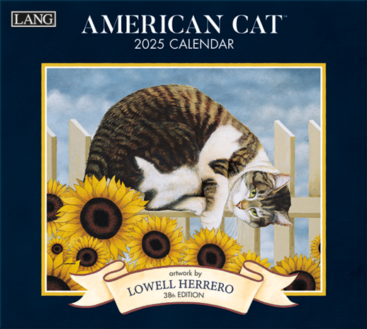 LANG Kalender 2025 American Cat 