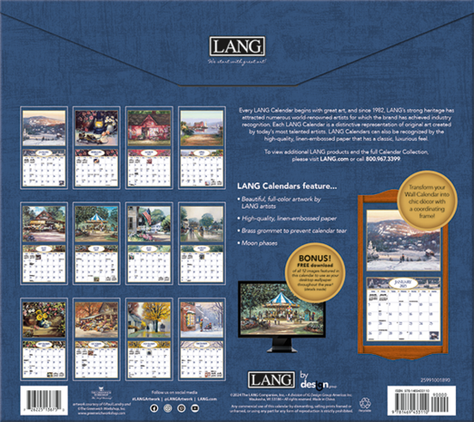 LANG Kalender 2025 American Dream 