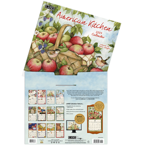 LANG Kalender 2025 American Kitchen 