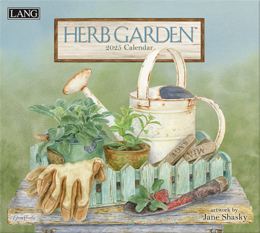 LANG Kalender 2025 Herb Garden 