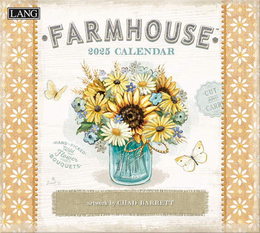 LANG Kalender 2025 Farmhouse 