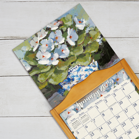 LANG Kalender 2025 Gallery Florals 