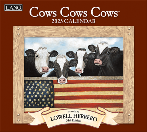 LANG Kalender 2025 Cows, Cows, Cows 