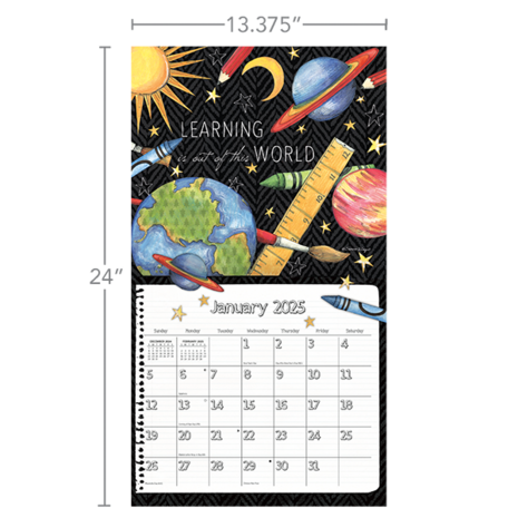 LANG Kalender 2025 Schoolhouse 