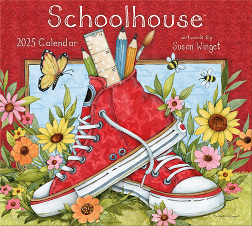 LANG Kalender 2025 Schoolhouse 