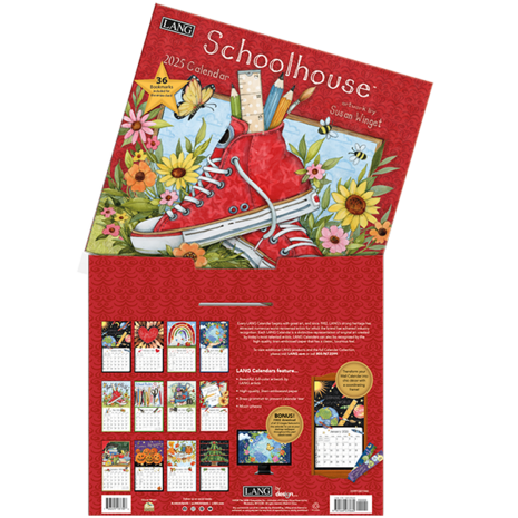 LANG Kalender 2025 Schoolhouse 