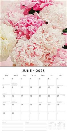 Floral Bouquet kalender 2025